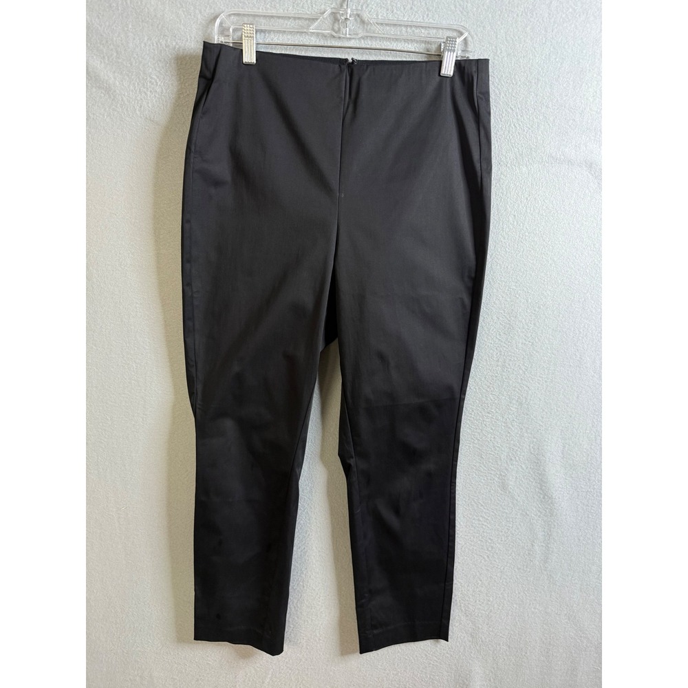 Rag & Bone Pants Women's 12 Black Pants Cropped Career Casual‎ Stretch